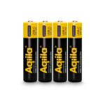 Confezione da 4 pile AAA ricaricabili con connessione USB-C da 600mAh color nero seconda vista