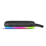 Altoparlante portatile con maniglia di presa e illuminazione RGB 8 colori 30 W color nero terza vista