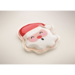 Scaldamani riutilizzabile in plastica a forma di Babbo Natale color multicolore quinta vista fotografica