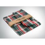 Set da cucina in cotone a quadri 200 g/m² color multicolore vista principale