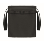 Organizzatore pieghevole multifunzione in RPET con manici e tasche color nero