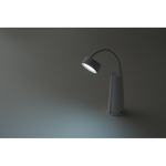 Lampada da scrivania e torcia 2 in 1 con luce regolabile in 3 modalità color bianco seconda vista fotografia