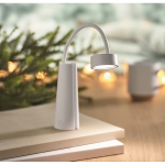 Lampada da scrivania e torcia 2 in 1 con luce regolabile in 3 modalità color bianco vista ambiente 2