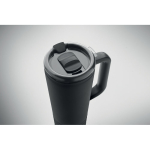 Bicchiere termico in acciaio inox a doppia parete con altoparlante integrato 700 ml color nero