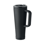 Bicchiere termico in acciaio inox a doppia parete con altoparlante integrato 700 ml color nero