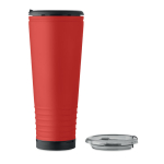 Bicchiere termico in acciaio inox a doppia parete con altoparlante integrato 700 ml color rosso