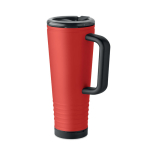 Bicchiere termico in acciaio inox a doppia parete con altoparlante integrato 700 ml color rosso
