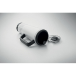 Bicchiere termico in acciaio inox a doppia parete con altoparlante integrato 700 ml color bianco