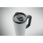 Bicchiere termico in acciaio inox a doppia parete con altoparlante integrato 700 ml color bianco