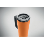 Bicchiere termico in acciaio inox a doppia parete con altoparlante integrato 700 ml color arancione