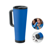 Bicchiere termico in acciaio inox a doppia parete con altoparlante integrato 700 ml color blu reale