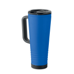 Bicchiere termico in acciaio inox a doppia parete con altoparlante integrato 700 ml color blu reale