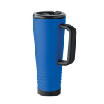Bicchiere termico in acciaio inox a doppia parete con altoparlante integrato 700 ml color blu reale