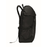 Zaino sportivo in RPET 600D con dettagli riflettenti 15L color nero