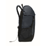 Zaino sportivo in RPET 600D con dettagli riflettenti 15L color blu