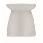 Set per bruciatore di aromi in ceramica con tealight e olio alla vaniglia color bianco nona vista