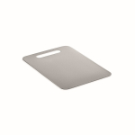 Tagliere piccolo in acciaio inox per uso professionale color argento