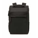 Zaino per laptop in PU con fodera RPET con scomparto da 15'' color nero decima vista