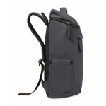 Zaino per laptop in PU con fodera RPET con scomparto da 15'' color blu mare