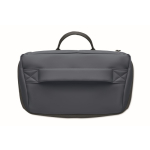 Zaino per laptop in PU con fodera RPET con scomparto da 15'' color blu mare