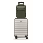 Zaino per laptop in PU con fodera RPET con scomparto da 15'' color verde scuro