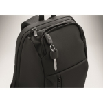 Zaino urbano in RPET con scomparto imbottito per laptop 15'' color nero vista fotografia