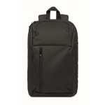 Zaino urbano in RPET con scomparto imbottito per laptop 15'' color nero