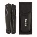Multitool pieghevole in alluminio e acciaio inox 13 in 1 con custodia color nero vista principale