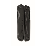 Multitool pieghevole in alluminio e acciaio inox 13 in 1 con custodia color nero