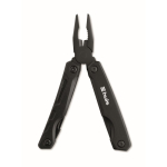 Multitool pieghevole in alluminio e acciaio inox 13 in 1 con custodia color nero vista principale