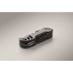 Coltello multiuso in alluminio e acciaio inox. 13 in 1 con custodia color nero quinta vista fotografica