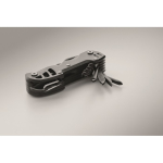 Coltello multiuso in alluminio e acciaio inox. 13 in 1 con custodia color nero sesta vista fotografica