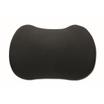 Cuscino ergonomico in schiuma viscoelastica per supporto lombare color nero quinta vista