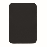 Custodia per laptop in neoprene da 3 mm di spessore, formato 16'' color nero seconda vista