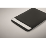 Custodia per laptop in neoprene da 3 mm di spessore, formato 16'' color nero quarta vista fotografica