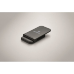 Supporto pieghevole di ricarica wireless per smartphone e ricarica USB-C 15W color nero vista principale