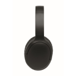 Cuffie wireless pieghevoli con microfono e funzione vivavoce color nero
