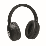 Cuffie wireless pieghevoli con microfono e funzione vivavoce color nero vista principale