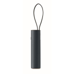 Powerbank in alluminio riciclato con indicatore di batteria e cavo 5.000mAh color blu mare ottava vista