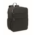 Zaino da viaggio in nylon idrorepellente con molte tasche 20L color nero