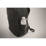 Zaino da viaggio in nylon idrorepellente con molte tasche 20L color nero quarta vista fotografica