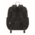 Zaino da viaggio in nylon idrorepellente con molte tasche 20L color nero nona vista