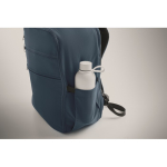 Zaino da viaggio in nylon idrorepellente con molte tasche 20L color blu quarta vista fotografica