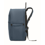 Zaino da viaggio in nylon idrorepellente con molte tasche 20L color blu