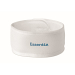 Fascia regolabile in microfibra per capelli per la cura del viso color bianco seconda vista principale