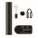 Set vino in plastica con cavatappi elettrico e accessori su base color nero ottava vista
