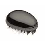 Spazzola per capelli in plastica e alluminio con funzione districante color nero