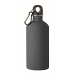 Borraccia in acciaio inox riciclato antiperdita con finitura gommata 500 ml color blu mare