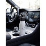 Bottiglia termica in acciaio inox riciclato con manico e tappo facile 500 ml color bianco vista ambiente principale