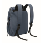Zaino in nylon idrorepellente compatibile con laptop da 16” color nero opaco seconda vista